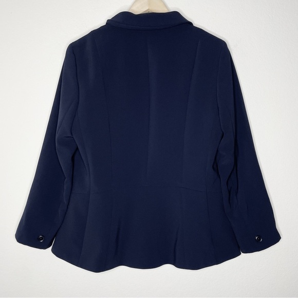 Talbots Navy Blue Career Wear Blazer - Picture 3 of 7